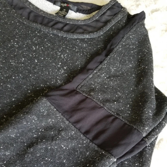 Style & CO sheer panel sweater - Picture 3 of 5